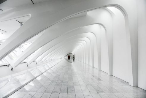 A Long White Corridor